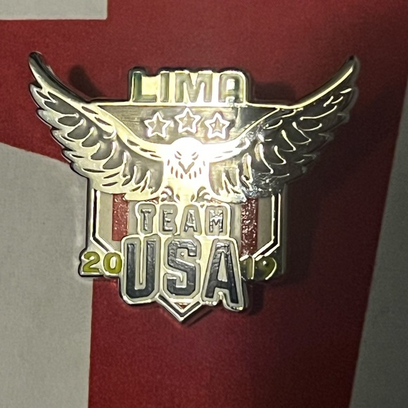Set of 10 Team USA pins from various sports and games. Excellent condition. - Picture 5 of 11
